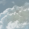 Komar Flair Fotobehang Vintage Clouds - FLX5-050 Komar Flair Fotobehang Vintage Clouds - FLX5-050