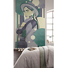 Komar Flair Fotobehang Woman Hat Colour - FLX3-062 Komar Flair Fotobehang Woman Hat Colour - FLX3-062