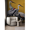 Komar Flair Fotobehang Yellow Cranes - FLX4-053 Komar Flair Fotobehang Yellow Cranes - FLX4-053