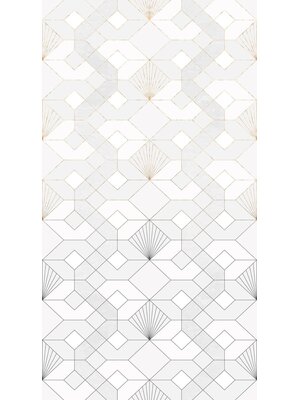 Komar Heritage Fotobehang Coquilles Blanches - HX3-008