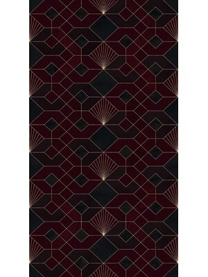 Komar Heritage Fotobehang Coquilles Rouges - HX3-010