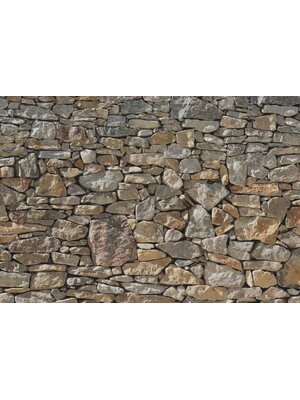 Komar Home; Komar Colours Fotobehang Stone Wall - 8-727