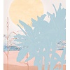 Noordwand Komar Ink Fotobehang Banana Leaves - INX5-019