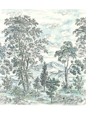 Noordwand Komar Ink Fotobehang Highland Trees - INX5-042 Noordwand Komar Ink Fotobehang Highland Trees - INX5-042
