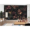 Noordwand Komar Ink Fotobehang Tiles Flowers - INX8-080
