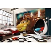 Komar Into Adventure Fotobehang Disney - Cars - Dirt Track - IADX7-031 Komar Into Adventure Fotobehang Disney - Cars - Dirt Track - IADX7-031