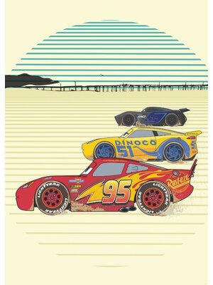 Komar Into Adventure Fotobehang Disney - Cars - Stream Lines - IADX4-040
