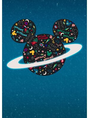 Komar Into Adventure Fotobehang Disney - Mickey Mouse - Planet Mickey - IADX4-026 Komar Into Adventure Fotobehang Disney - Mickey Mouse - Planet Mickey - IADX4-026