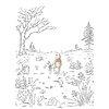 Komar Into Adventure Fotobehang Disney - Winnie the Pooh - Walk - IADX4-043