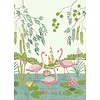 Komar Into Adventure Fotobehang Flamingo - IAX4-0044