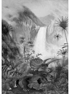 Komar Into Adventure Fotobehang Jurassic Waterfall - IAX4-0020