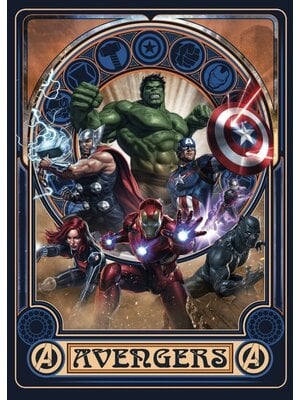 Komar Into Adventure Fotobehang Marvel - Avengers - Ornament - IADX4-068 Komar Into Adventure Fotobehang Marvel - Avengers - Ornament - IADX4-068