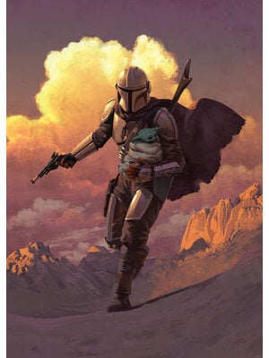 Komar Into Adventure Fotobehang Star Wars - Mandalorian Escpae - IADX4-020 Komar Into Adventure Fotobehang Star Wars - Mandalorian Escpae - IADX4-020