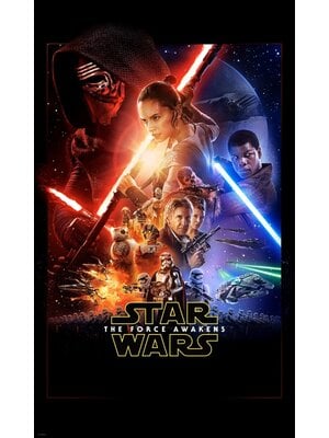 Komar Into Adventure Fotobehang Star Wars - Official Poster EP7 - vd-046 Komar Into Adventure Fotobehang Star Wars - Official Poster EP7 - vd-046