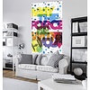 Komar Into Adventure Fotobehang Star Wars - Pop Neon Geometrics Vader - vd-030