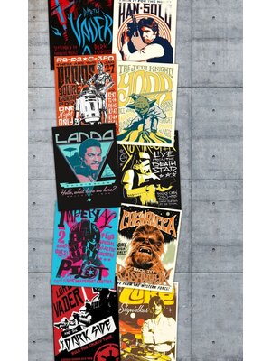 Komar Into Adventure Fotobehang Star Wars - Rock on Wall - vd-021 Komar Into Adventure Fotobehang Star Wars - Rock on Wall - vd-021