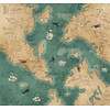 Komar Into Adventure Fotobehang Travel Map - IAX6-0029
