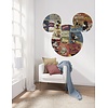 Komar Into Adventure; Komar Dots Behangcirkel Disney - Mickey Mouse - Head Billboard - DD1-010
