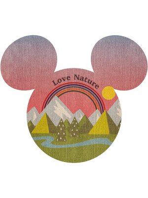 Komar Into Adventure; Komar Dots Behangcirkel Disney - Mickey Mouse - Head Summer Hike - DD1-012
