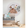Komar Into Adventure; Komar Dots Behangcirkel Disney - Winnie the Pooh - Soulmate - DD1-036