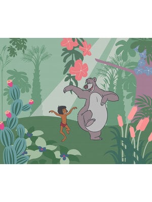 Komar Into Wonderland Fotobehang Disney - Jungle Book Just Kidding - IADX6-106 Komar Into Wonderland Fotobehang Disney - Jungle Book Just Kidding - IADX6-106