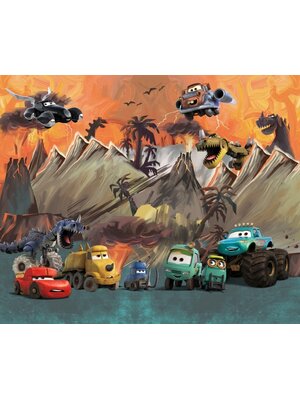 Komar Into Wonderland Fotobehang Pixar Cars Carosaurus - IADX6-110 Komar Into Wonderland Fotobehang Pixar Cars Carosaurus - IADX6-110