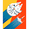 Komar Into Wonderland Fotobehang Star Wars Wingman Back to 70's - IADX4-093