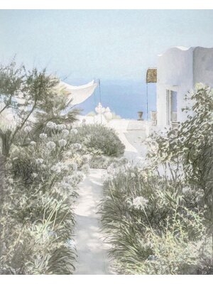 Komar Le Jardin Fotobehang Côte d’Azur - LJX4-009 Komar Le Jardin Fotobehang Côte d’Azur - LJX4-009