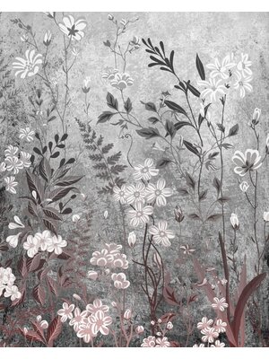 Komar Le Jardin Fotobehang Moonlight Flowers - LJX4-017