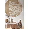 Komar Le Jardin; Komar Dots Behangcirkel Blooming Branch - D1-096