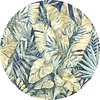 Komar Le Jardin; Komar Dots Behangcirkel Feuilles Tropicales - D1-090