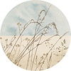 Komar Le Jardin; Komar Dots Behangcirkel Gazon - D1-098