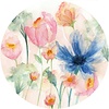 Komar Le Jardin; Komar Dots Behangcirkel May - D1-073