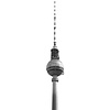 Noordwand Komar Munich Design Fotobehang Fernsehturm - V1-776