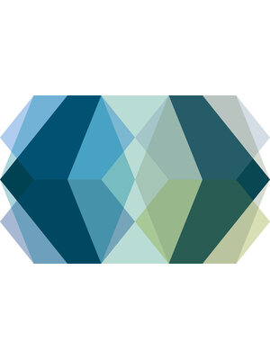 Noordwand Komar Pure Fotobehang Gem Stone Kite - PRH-1106