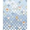 Noordwand Komar Pure Fotobehang Shelly Bluewave - P037B-VD2