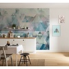 Noordwand Komar Pure Fotobehang Triangles Blue - P018A-VD4