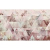 Noordwand Komar Pure Fotobehang Triangles Red - P018B-VD4