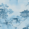 Noordwand Komar Raw Fotobehang Blue China - R2-005