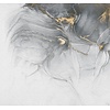Noordwand Komar Raw Fotobehang Ink Gold Fluid - RSX6-037