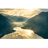 Komar Stefan Hefele; Komar Wanderlust Fotobehang Gold Mountains - SHX8-038