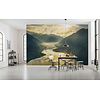 Komar Stefan Hefele; Komar Wanderlust Fotobehang Gold Mountains - SHX8-038