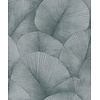 Kumano Behang met grote bladeren - 34514