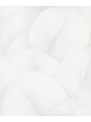 Kumano; The New Design Book Behang met grote bladeren - 34507