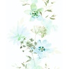 Kylie Behang met aquarel bloemen - 81624