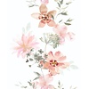 Kylie Behang met aquarel bloemen - 81626