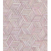 Leyla Behang met hexagon patroon - 89002