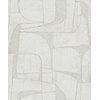 Leyla Behang organische stenen motief met metallic details - 82450