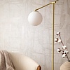 Leyla Behang organische stenen motief met metallic details - 82450