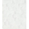 Loft Behang met 3D hexagon print - 34157